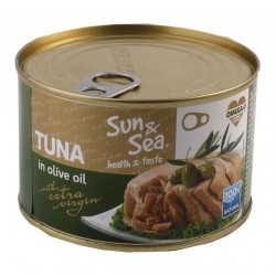 Tuňák v olivovém oleji s extra virgin 400g Sun&Sea