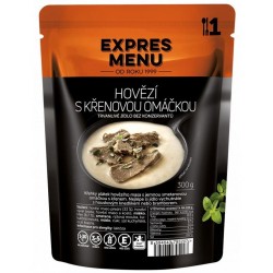 Hovězí s křenovou omáčkou 1 porce Expres Menu