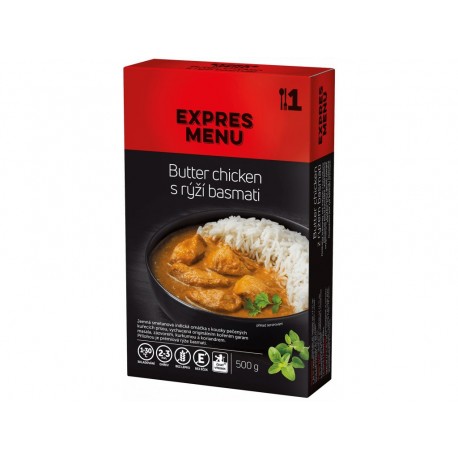 Butter chicken s basmati rýží 500g Komplet Menu