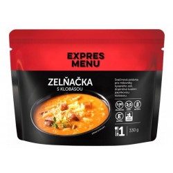 Zelňačka s klobásou 1 porce Expres Menu